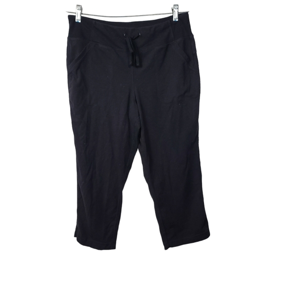 tek gear Pants - Tek Gear Dry Tek Black Cropped Pants M